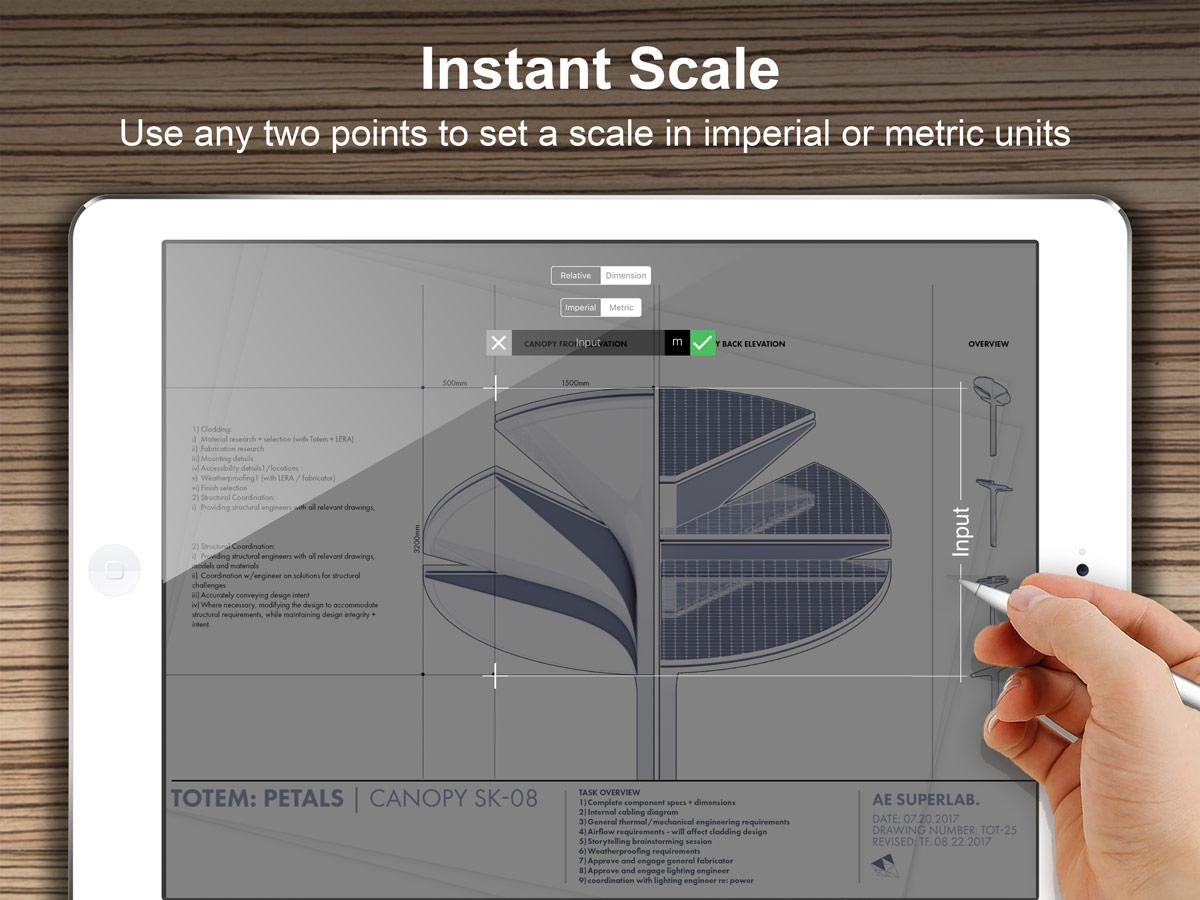 Morpholio Trace Scale