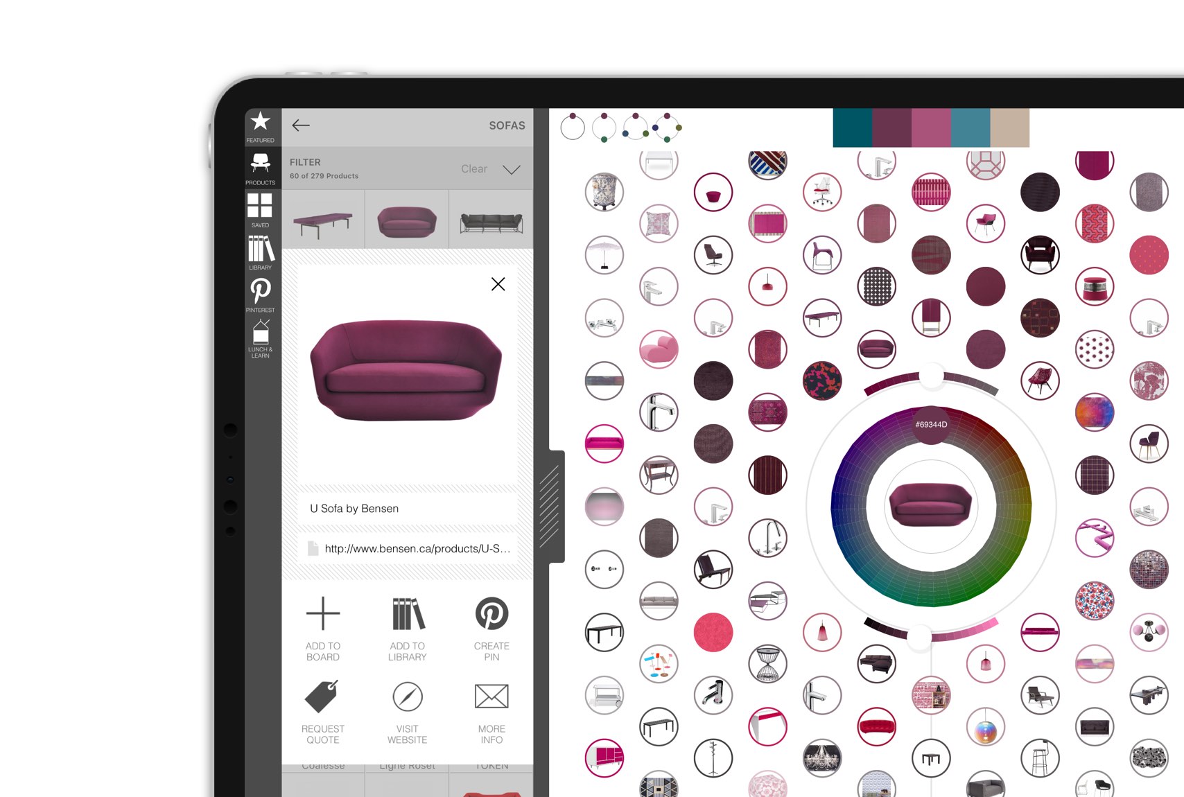 Morpholio Board: Best iPad App For Mood Board, Interior Design, Decor, Color Seed