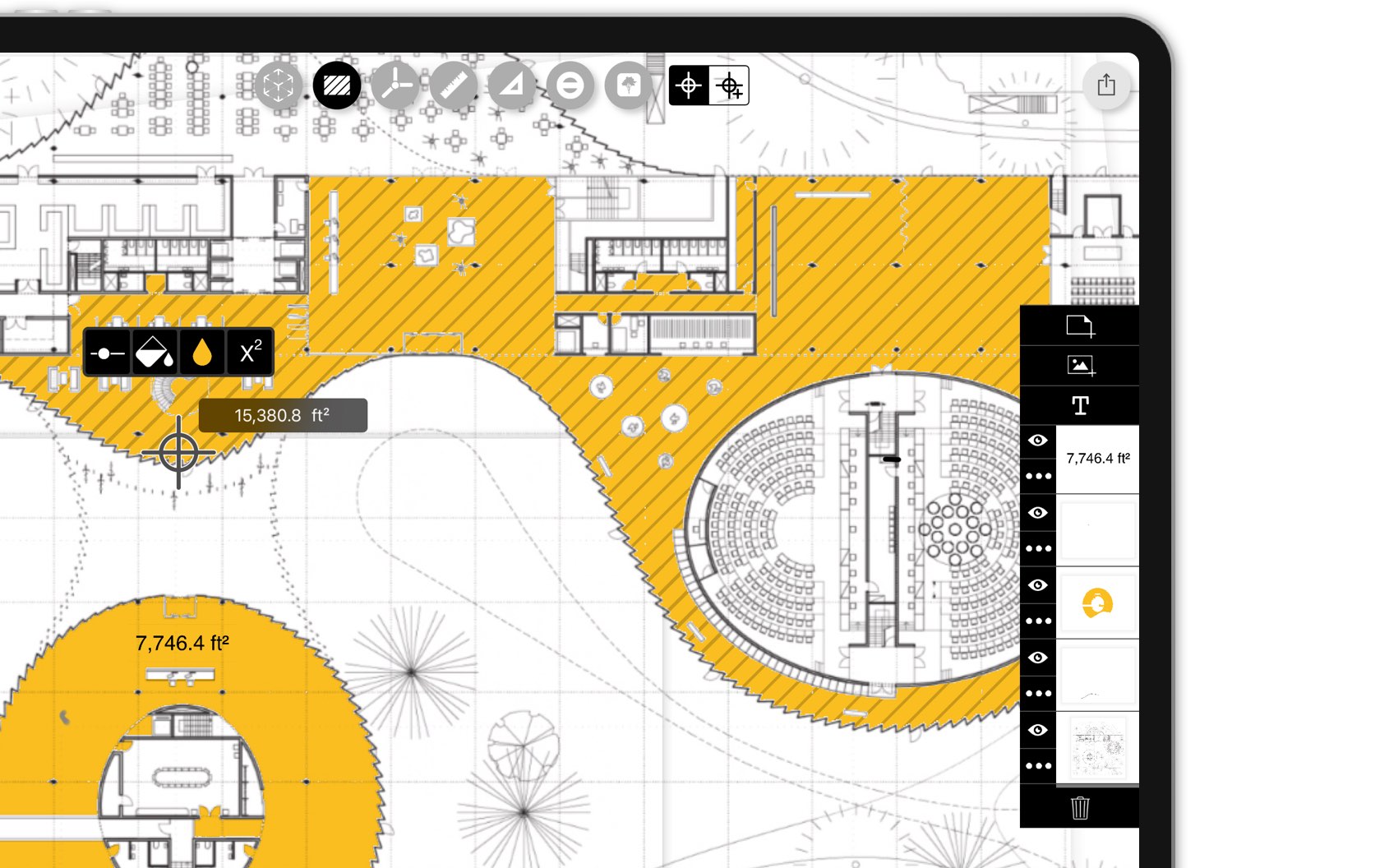 Morpholio Trace: Best iPad App for Architects, Room Area Calulator