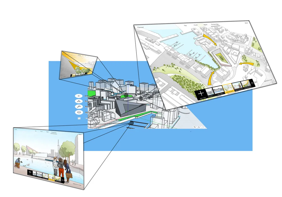 Morpholio Trace Migliore App Per Architetti, Architettura del Paesaggio, Design d'Interni. Tecnologia Drag’n’Fly.